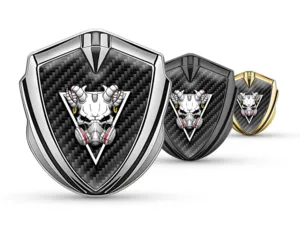 Badge Fender 3D Disegno Max Robusto Emblema 3D